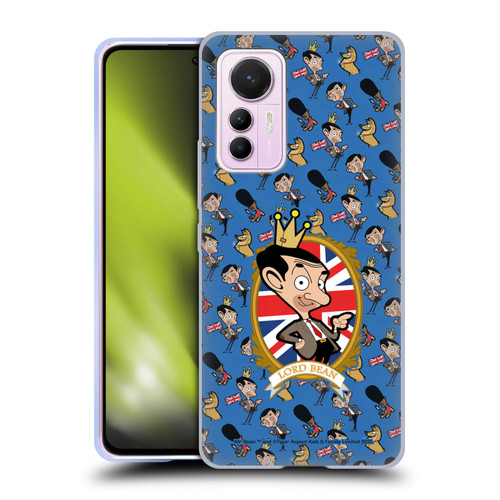 Mr. Bean: The Animated Series Graphic Art Royal Bean Soft Gel Case for Xiaomi 12 Lite