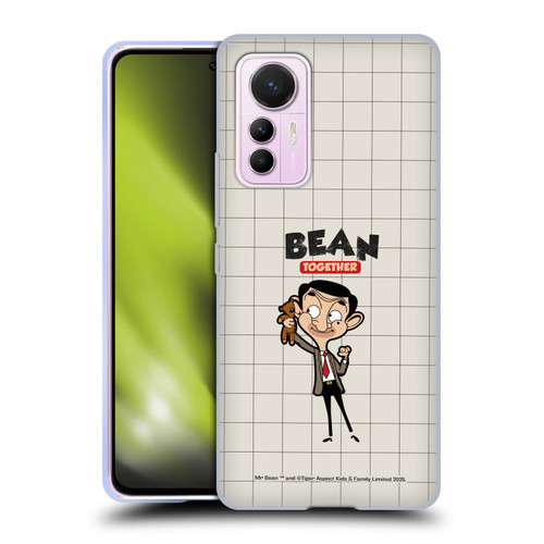 Mr. Bean: The Animated Series Graphic Art With Teddy Soft Gel Case for Xiaomi 12 Lite