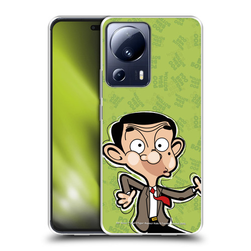 Mr. Bean: The Animated Series Graphic Art Face Soft Gel Case for Xiaomi 13 Lite 5G