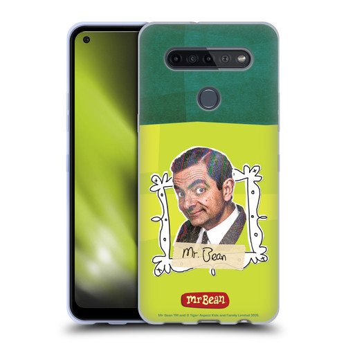 Mr. Bean Doodle Art With Teddy Soft Gel Case for LG K51S