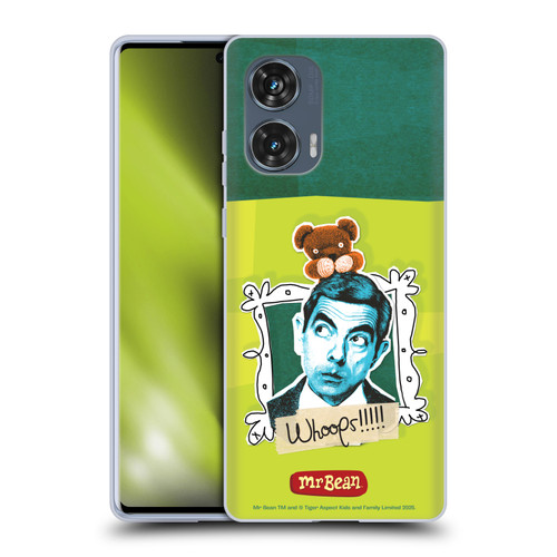 Mr. Bean Doodle Art Portrait Soft Gel Case for Motorola Edge 50 Fusion Mr. Bean Doodle Art Portrait Soft Gel Case for Motorola Edge 50 Fusion