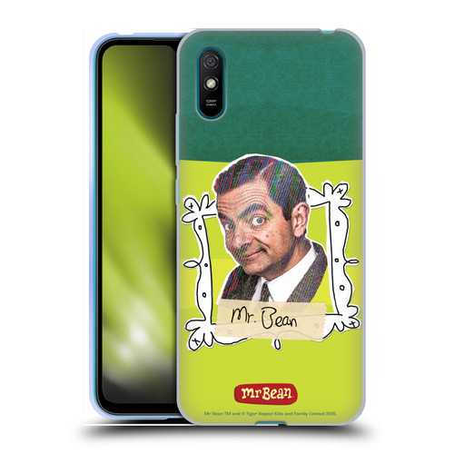 Mr. Bean Doodle Art With Teddy Soft Gel Case for Xiaomi Redmi 9A / Redmi 9AT