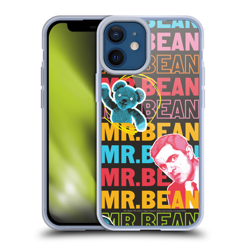 Mr. Bean Graphic Art With Teddy Soft Gel Case for Apple iPhone 12 Mini