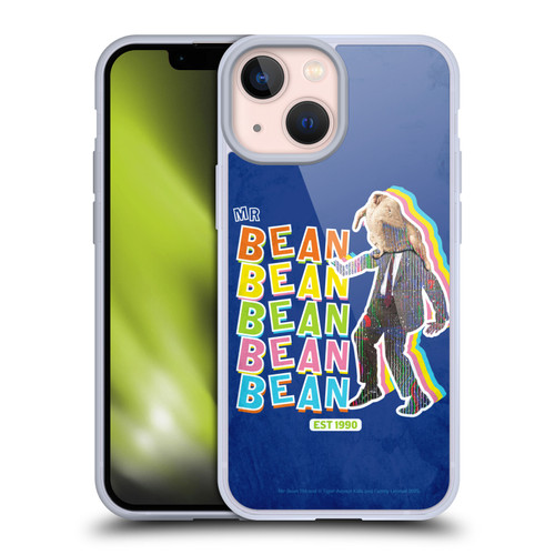 Mr. Bean Graphic Art Turkey Soft Gel Case for Apple iPhone 13 Mini