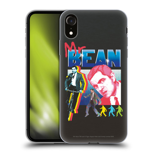 Mr. Bean Graphic Art Bike Soft Gel Case for Apple iPhone XR