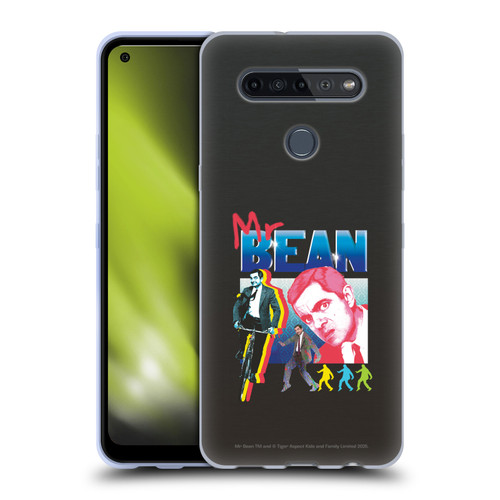 Mr. Bean Graphic Art Bike Soft Gel Case for LG K51S