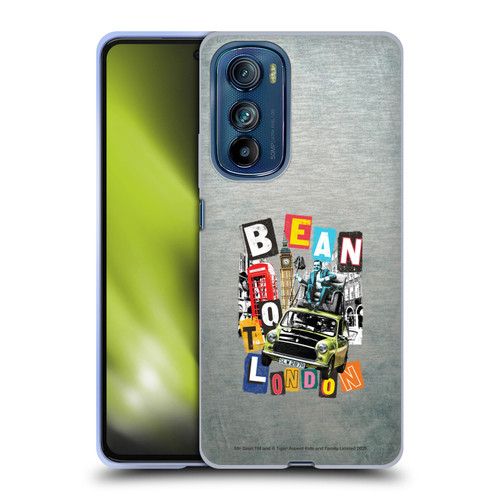 Mr. Bean Graphic Art Bean To London Soft Gel Case for Motorola Edge 30