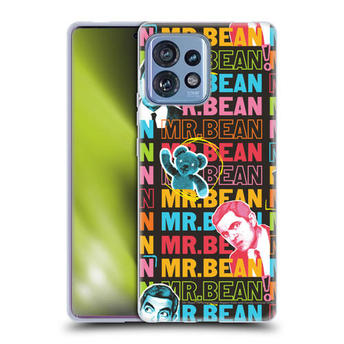 Mr. Bean Graphic Art With Teddy Soft Gel Case for Motorola Moto Edge 40 Pro/Plus 2023