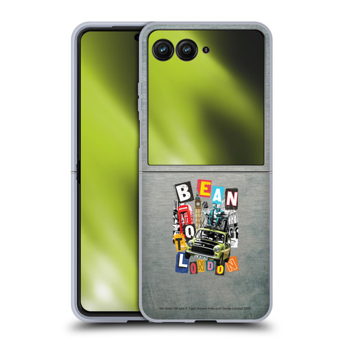 Mr. Bean Graphic Art Bean To London Soft Gel Case for Motorola Razr 50 Ultra