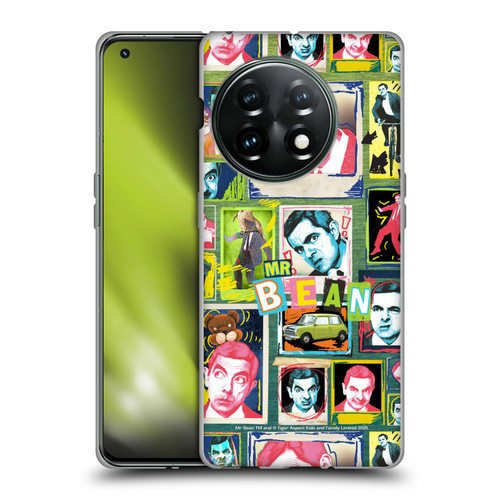 Mr. Bean Graphic Art Collage Soft Gel Case for OnePlus 11 5G