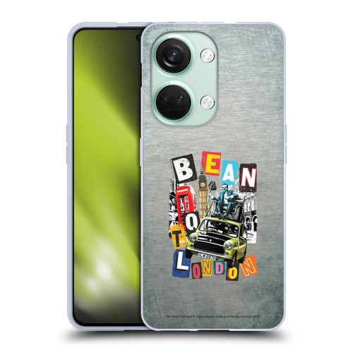 Mr. Bean Graphic Art Bean To London Soft Gel Case for OnePlus Nord 3 5G