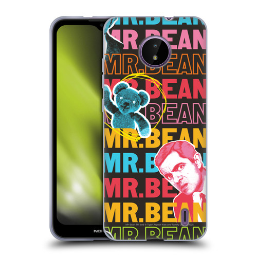 Mr. Bean Graphic Art With Teddy Soft Gel Case for Nokia C10 / C20