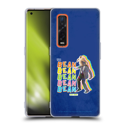 Mr. Bean Graphic Art Turkey Soft Gel Case for OPPO Find X2 Pro 5G