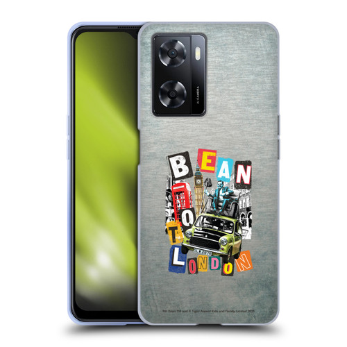 Mr. Bean Graphic Art Bean To London Soft Gel Case for OPPO A57s