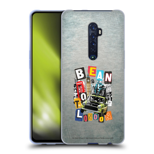 Mr. Bean Graphic Art Bean To London Soft Gel Case for OPPO Reno 2