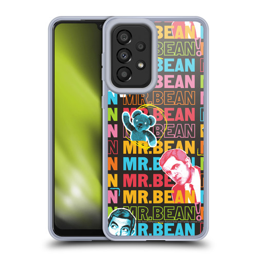 Mr. Bean Graphic Art With Teddy Soft Gel Case for Samsung Galaxy A33 5G (2022)