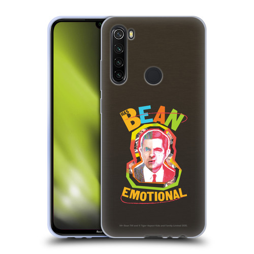Mr. Bean Graphic Art Bean Emotional Soft Gel Case for Xiaomi Redmi Note 8T