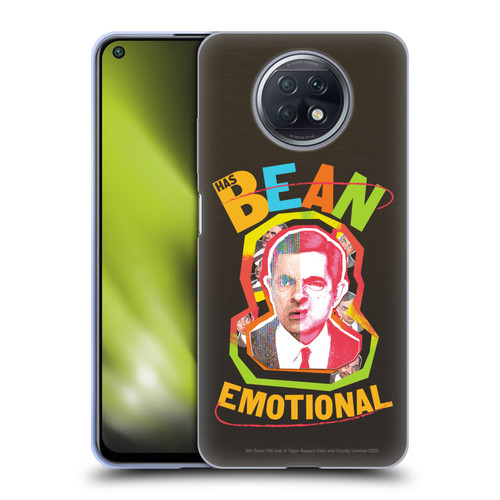Mr. Bean Graphic Art Bean Emotional Soft Gel Case for Xiaomi Redmi Note 9T 5G