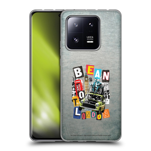 Mr. Bean Graphic Art Bean To London Soft Gel Case for Xiaomi 13 Pro 5G