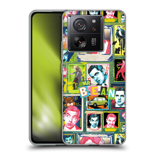 Mr. Bean Graphic Art Collage Soft Gel Case for Xiaomi 13T 5G / 13T Pro 5G