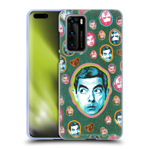 Mr. Bean Key Art Collage Soft Gel Case for Huawei P40 5G