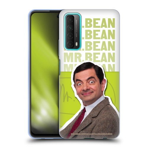 Mr. Bean Key Art Portrait Soft Gel Case for Huawei P Smart (2021)