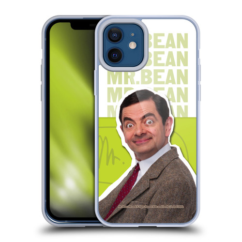 Mr. Bean Key Art Portrait Soft Gel Case for Apple iPhone 12 / iPhone 12 Pro