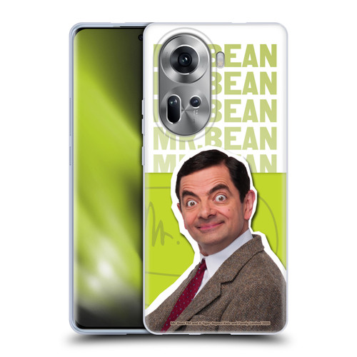 Mr. Bean Key Art Portrait Soft Gel Case for OPPO Reno11