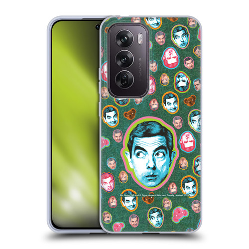 Mr. Bean Key Art Collage Soft Gel Case for OPPO Reno12 Pro 5G