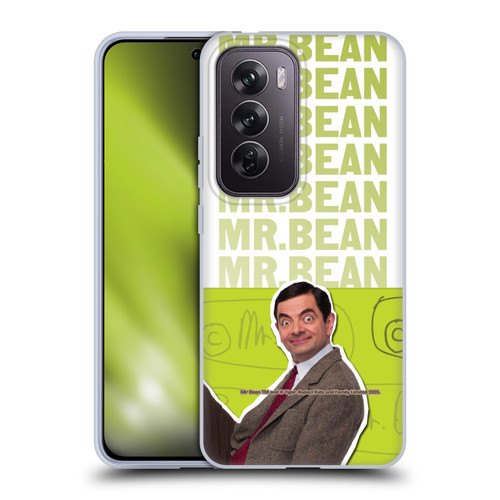 Mr. Bean Key Art Portrait Soft Gel Case for OPPO Reno12 Pro 5G