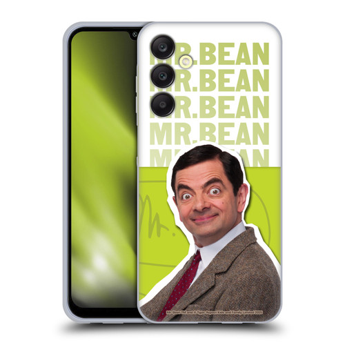 Mr. Bean Key Art Portrait Soft Gel Case for Samsung Galaxy A25 5G