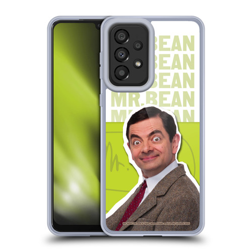 Mr. Bean Key Art Portrait Soft Gel Case for Samsung Galaxy A33 5G (2022)