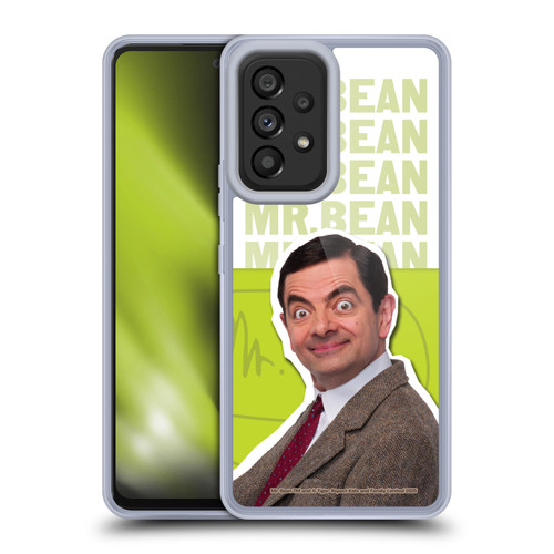 Mr. Bean Key Art Portrait Soft Gel Case for Samsung Galaxy A53 5G (2022)