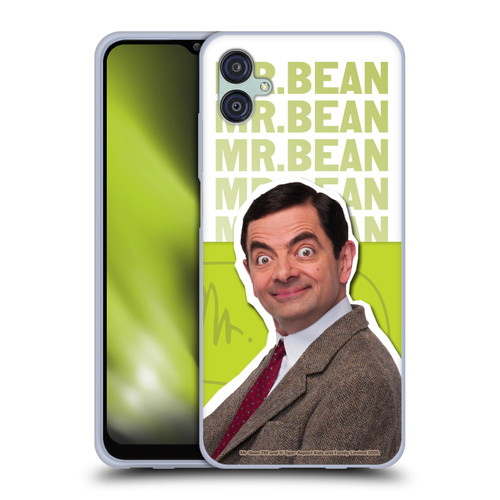 Mr. Bean Key Art Portrait Soft Gel Case for Samsung Galaxy M04 5G / A04e
