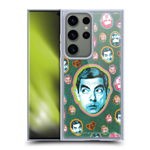 Mr. Bean Key Art Collage Soft Gel Case for Samsung Galaxy S23 Ultra 5G