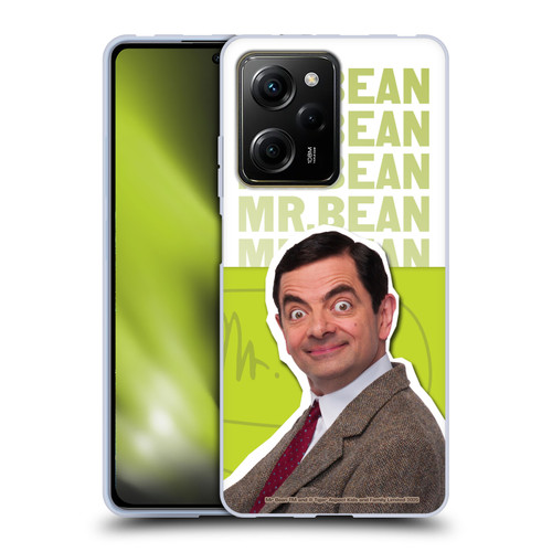 Mr. Bean Key Art Portrait Soft Gel Case for Xiaomi Redmi Note 12 Pro 5G