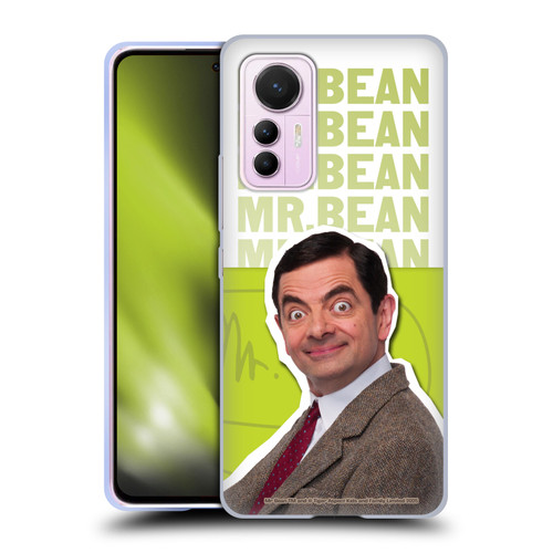 Mr. Bean Key Art Portrait Soft Gel Case for Xiaomi 12 Lite