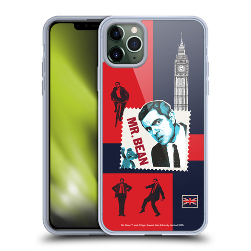 Mr. Bean London Art UK Art Soft Gel Case for Apple iPhone 11 Pro Max