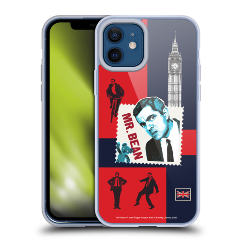 Mr. Bean London Art UK Art Soft Gel Case for Apple iPhone 12 / iPhone 12 Pro