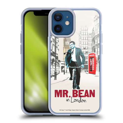Mr. Bean London Art In London Soft Gel Case for Apple iPhone 12 Mini