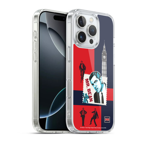Mr. Bean London Art UK Art Soft Gel Case for Apple iPhone 16 Pro & MagSafe