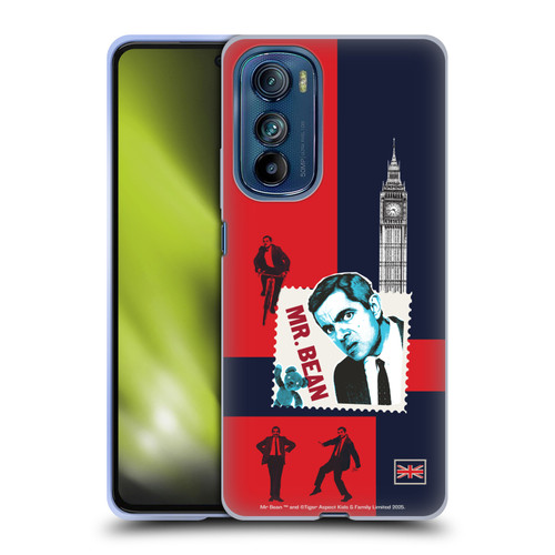 Mr. Bean London Art UK Art Soft Gel Case for Motorola Edge 30