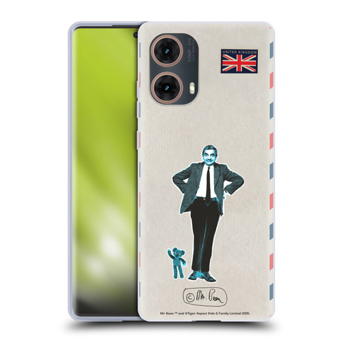 Mr. Bean London Art Postcard Soft Gel Case for Motorola Moto G85 Mr. Bean London Art Postcard Soft Gel Case for Motorola Moto G85