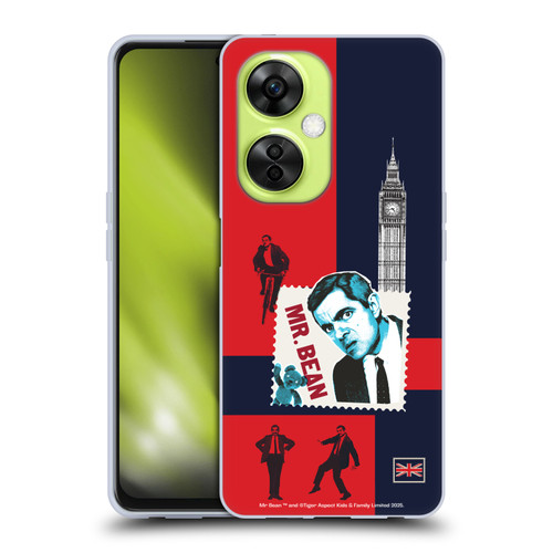 Mr. Bean London Art UK Art Soft Gel Case for OnePlus Nord CE 3 Lite 5G