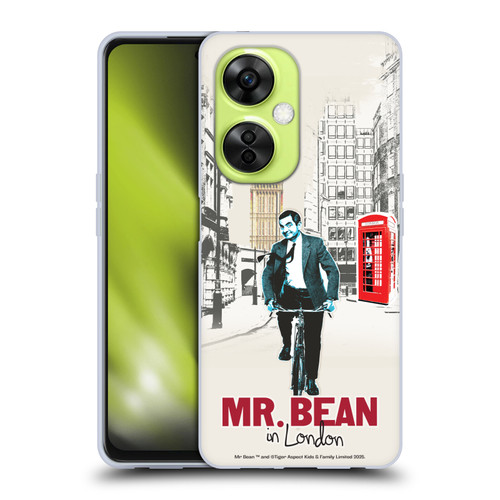 Mr. Bean London Art In London Soft Gel Case for OnePlus Nord CE 3 Lite 5G