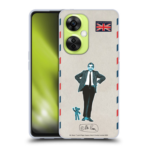 Mr. Bean London Art Postcard Soft Gel Case for OnePlus Nord CE 3 Lite 5G