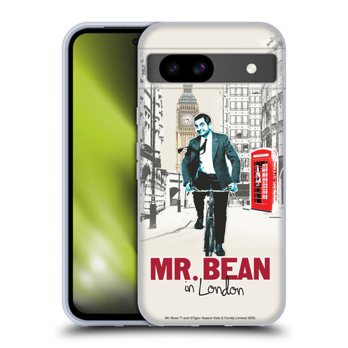 Mr. Bean London Art In London Soft Gel Case for Google Pixel 8a Mr. Bean London Art In London Soft Gel Case for Google Pixel 8a