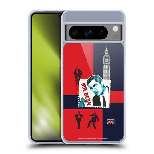 Mr. Bean London Art UK Art Soft Gel Case for Google Pixel 8 Pro