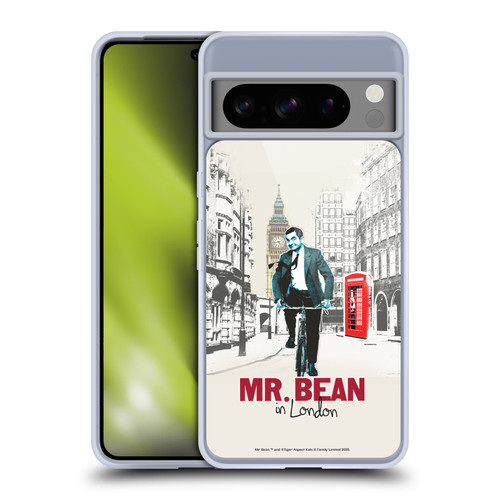 Mr. Bean London Art In London Soft Gel Case for Google Pixel 8 Pro