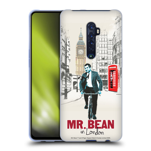 Mr. Bean London Art In London Soft Gel Case for OPPO Reno 2